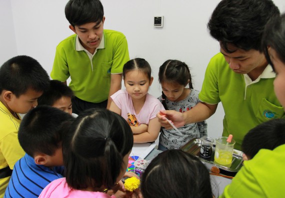 ภาพกิจกรรม คณะวิทยาศาสตร์และเทคโนโลยี จัดกิจกรรมโครงการฝึกทักษะการเรียนรู้ค่ายวิทยาศาสตร์