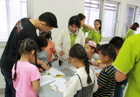 ภาพกิจกรรม คณะวิทยาศาสตร์และเทคโนโลยี จัดกิจกรรมโครงการฝึกทักษะการเรียนรู้ค่ายวิทยาศาสตร์