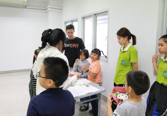 ภาพกิจกรรม คณะวิทยาศาสตร์และเทคโนโลยี จัดกิจกรรมโครงการฝึกทักษะการเรียนรู้ค่ายวิทยาศาสตร์