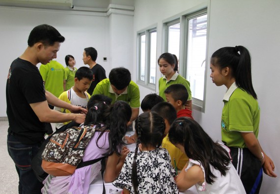 ภาพกิจกรรม คณะวิทยาศาสตร์และเทคโนโลยี จัดกิจกรรมโครงการฝึกทักษะการเรียนรู้ค่ายวิทยาศาสตร์