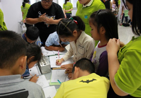 ภาพกิจกรรม คณะวิทยาศาสตร์และเทคโนโลยี จัดกิจกรรมโครงการฝึกทักษะการเรียนรู้ค่ายวิทยาศาสตร์
