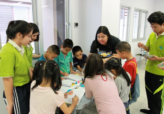 ภาพกิจกรรม คณะวิทยาศาสตร์และเทคโนโลยี จัดกิจกรรมโครงการฝึกทักษะการเรียนรู้ค่ายวิทยาศาสตร์