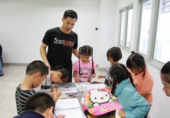 ภาพกิจกรรม คณะวิทยาศาสตร์และเทคโนโลยี จัดกิจกรรมโครงการฝึกทักษะการเรียนรู้ค่ายวิทยาศาสตร์