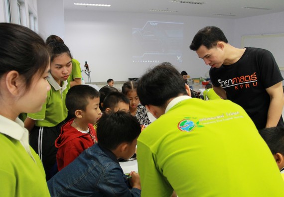 ภาพกิจกรรม คณะวิทยาศาสตร์และเทคโนโลยี จัดกิจกรรมโครงการฝึกทักษะการเรียนรู้ค่ายวิทยาศาสตร์