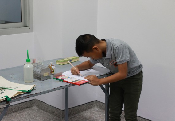 ภาพกิจกรรม คณะวิทยาศาสตร์และเทคโนโลยี จัดกิจกรรมโครงการฝึกทักษะการเรียนรู้ค่ายวิทยาศาสตร์