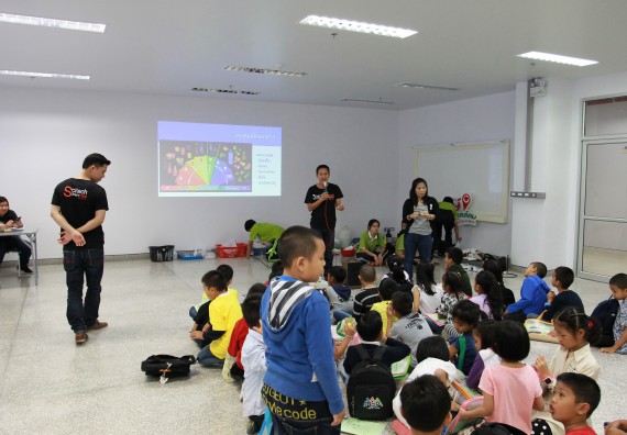 ภาพกิจกรรม คณะวิทยาศาสตร์และเทคโนโลยี จัดกิจกรรมโครงการฝึกทักษะการเรียนรู้ค่ายวิทยาศาสตร์