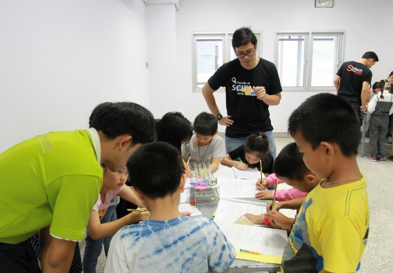 ภาพกิจกรรม คณะวิทยาศาสตร์และเทคโนโลยี จัดกิจกรรมโครงการฝึกทักษะการเรียนรู้ค่ายวิทยาศาสตร์