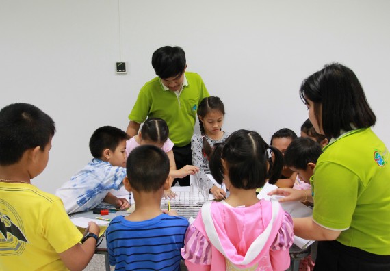 ภาพกิจกรรม คณะวิทยาศาสตร์และเทคโนโลยี จัดกิจกรรมโครงการฝึกทักษะการเรียนรู้ค่ายวิทยาศาสตร์