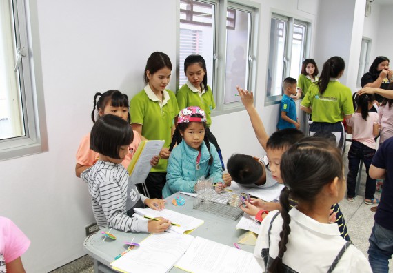 ภาพกิจกรรม คณะวิทยาศาสตร์และเทคโนโลยี จัดกิจกรรมโครงการฝึกทักษะการเรียนรู้ค่ายวิทยาศาสตร์