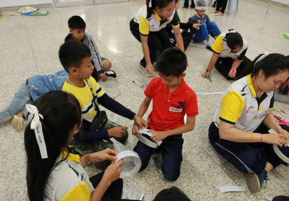 ภาพกิจกรรม คณะวิทยาศาสตร์และเทคโนโลยี จัดกิจกรรมโครงการฝึกทักษะการเรียนรู้ค่ายวิทยาศาสตร์