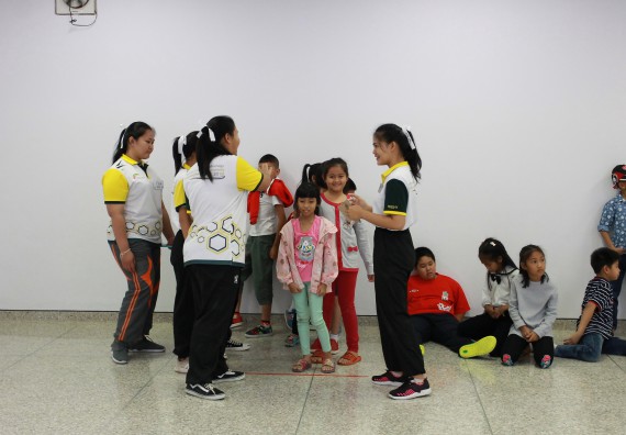 ภาพกิจกรรม คณะวิทยาศาสตร์และเทคโนโลยี จัดกิจกรรมโครงการฝึกทักษะการเรียนรู้ค่ายวิทยาศาสตร์