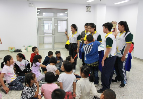 ภาพกิจกรรม คณะวิทยาศาสตร์และเทคโนโลยี จัดกิจกรรมโครงการฝึกทักษะการเรียนรู้ค่ายวิทยาศาสตร์