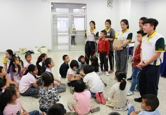 ภาพกิจกรรม คณะวิทยาศาสตร์และเทคโนโลยี จัดกิจกรรมโครงการฝึกทักษะการเรียนรู้ค่ายวิทยาศาสตร์