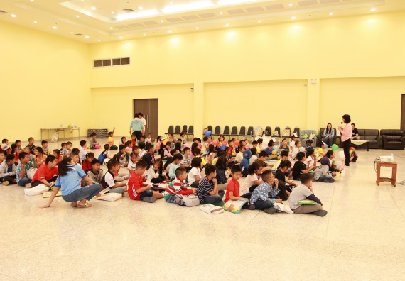 ภาพกิจกรรม คณะวิทยาศาสตร์และเทคโนโลยี จัดกิจกรรมโครงการฝึกทักษะการเรียนรู้ค่ายวิทยาศาสตร์