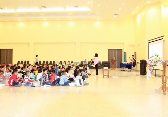 ภาพกิจกรรม คณะวิทยาศาสตร์และเทคโนโลยี จัดกิจกรรมโครงการฝึกทักษะการเรียนรู้ค่ายวิทยาศาสตร์