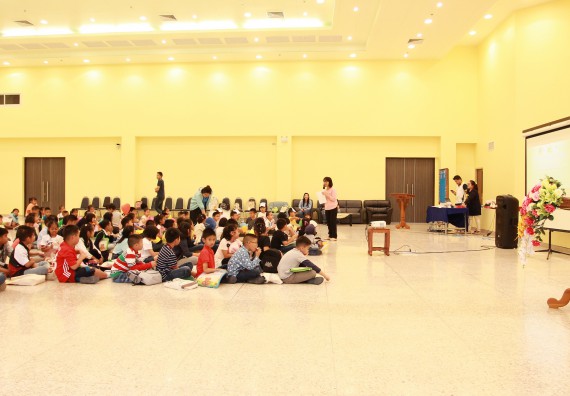 ภาพกิจกรรม คณะวิทยาศาสตร์และเทคโนโลยี จัดกิจกรรมโครงการฝึกทักษะการเรียนรู้ค่ายวิทยาศาสตร์