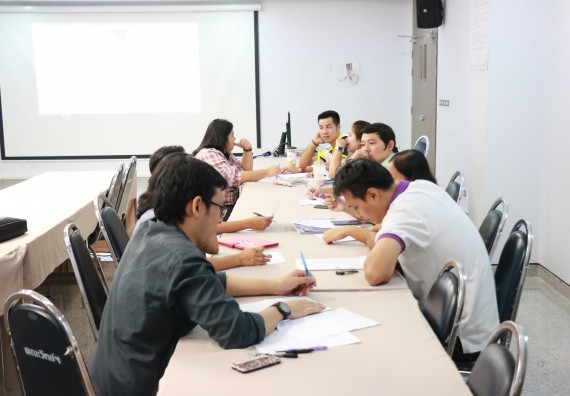 ภาพกิจกรรม คณะวิทยาศาสตร์และเทคโนโลยี จัดประชุม เรื่อง การจัดค่ายวิทยาศาสตร์โรงเรียนตากพิทยาคม