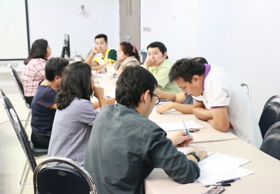 ภาพกิจกรรม คณะวิทยาศาสตร์และเทคโนโลยี จัดประชุม เรื่อง การจัดค่ายวิทยาศาสตร์โรงเรียนตากพิทยาคม