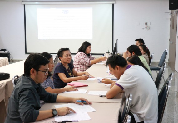 ภาพกิจกรรม คณะวิทยาศาสตร์และเทคโนโลยี จัดประชุม เรื่อง การจัดค่ายวิทยาศาสตร์โรงเรียนตากพิทยาคม