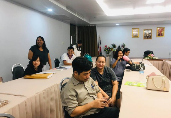 ภาพกิจกรรม คณะวิทยาศาสตร์และเทคโนโลยี จัดประชุมสรรหาคณะกรรมการกองทุนพนักงานมหาวิทยาลัย สายวิชาการ