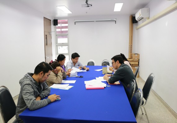 ภาพกิจกรรม คณะวิทยาศาสตร์และเทคโนโลยี จัดประชุม เรื่อง การจัดค่ายวิทยาศาสตร์