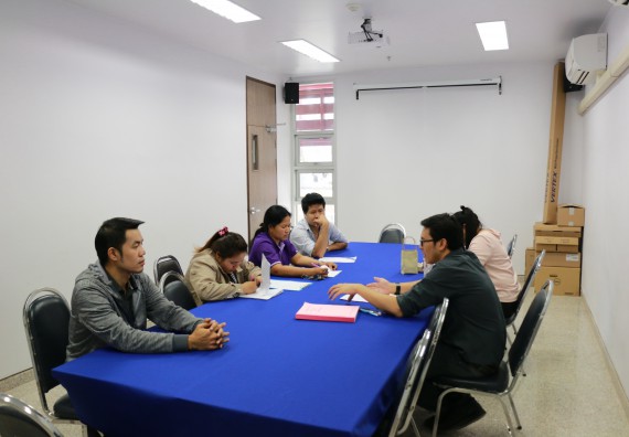 ภาพกิจกรรม คณะวิทยาศาสตร์และเทคโนโลยี จัดประชุม เรื่อง การจัดค่ายวิทยาศาสตร์