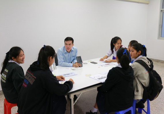 ภาพกิจกรรม โปรแกรมวิชาวิทยาศาสตร์และเทคโนโลยีการอาหาร จัดอบรมเชิงปฏิบัติการ เรื่อง อาหารปลอดภัยในโรงเรียน