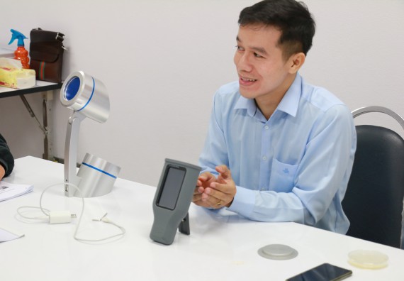 ภาพกิจกรรม โปรแกรมวิชาวิทยาศาสตร์และเทคโนโลยีการอาหาร จัดอบรมเชิงปฏิบัติการ เรื่อง อาหารปลอดภัยในโรงเรียน