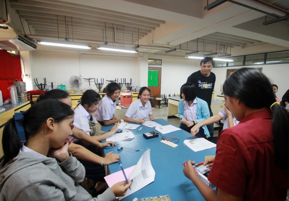 ภาพกิจกรรม คณะวิทยาศาสตร์และเทคโนโลยี จัดค่ายวิทยาศาสตร์โรงเรียนตากพิทยาคม
