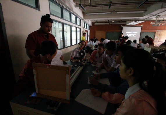 ภาพกิจกรรม คณะวิทยาศาสตร์และเทคโนโลยี จัดค่ายวิทยาศาสตร์โรงเรียนตากพิทยาคม