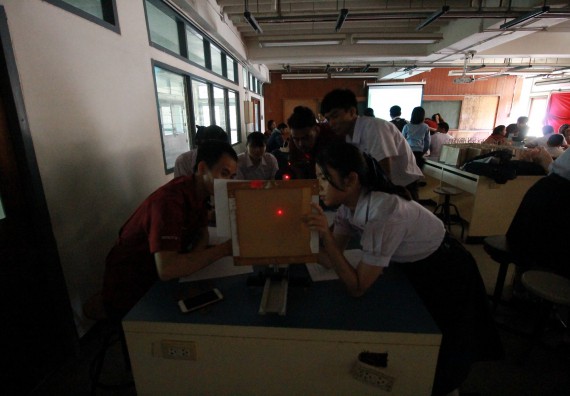 ภาพกิจกรรม คณะวิทยาศาสตร์และเทคโนโลยี จัดค่ายวิทยาศาสตร์โรงเรียนตากพิทยาคม