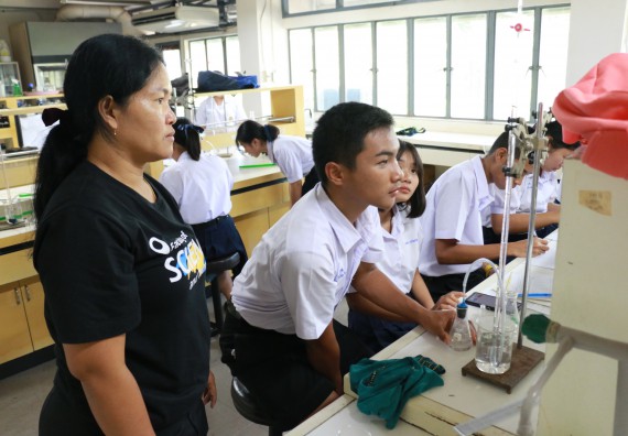 ภาพกิจกรรม คณะวิทยาศาสตร์และเทคโนโลยี จัดค่ายวิทยาศาสตร์โรงเรียนตากพิทยาคม