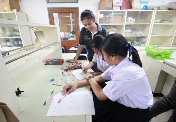 ภาพกิจกรรม คณะวิทยาศาสตร์และเทคโนโลยี จัดค่ายวิทยาศาสตร์โรงเรียนตากพิทยาคม