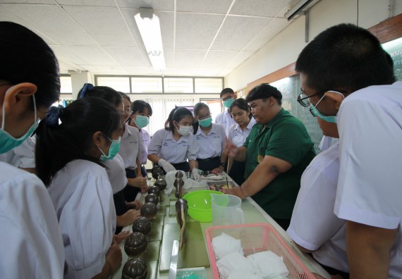 ภาพกิจกรรม คณะวิทยาศาสตร์และเทคโนโลยี จัดค่ายวิทยาศาสตร์โรงเรียนตากพิทยาคม