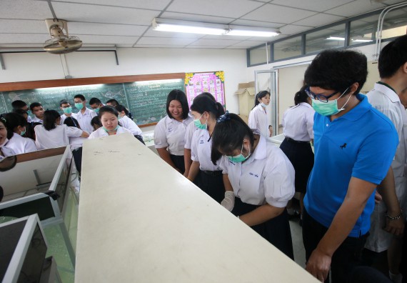 ภาพกิจกรรม คณะวิทยาศาสตร์และเทคโนโลยี จัดค่ายวิทยาศาสตร์โรงเรียนตากพิทยาคม