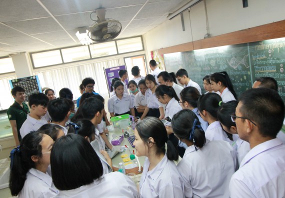 ภาพกิจกรรม คณะวิทยาศาสตร์และเทคโนโลยี จัดค่ายวิทยาศาสตร์โรงเรียนตากพิทยาคม