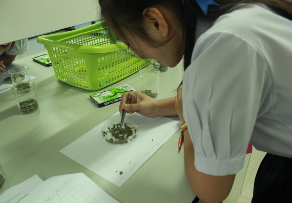 ภาพกิจกรรม โปรแกรมวิชาวิทยาศาสตร์และเทคโนโลยีการอาหาร จัดอบรมเชิงปฏิบัติการ เรื่อง อาหารปลอดภัยในโรงเรียน