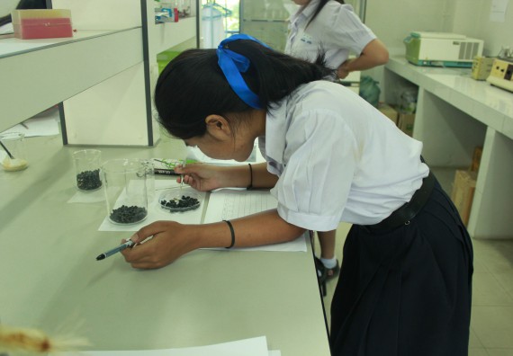 ภาพกิจกรรม โปรแกรมวิชาวิทยาศาสตร์และเทคโนโลยีการอาหาร จัดอบรมเชิงปฏิบัติการ เรื่อง อาหารปลอดภัยในโรงเรียน