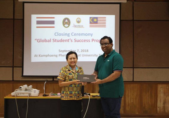 ภาพกิจกรรม คณะวิทยาศาสตร์และเทคโนโลยี เข้าร่วมกิจกรรม global student success program