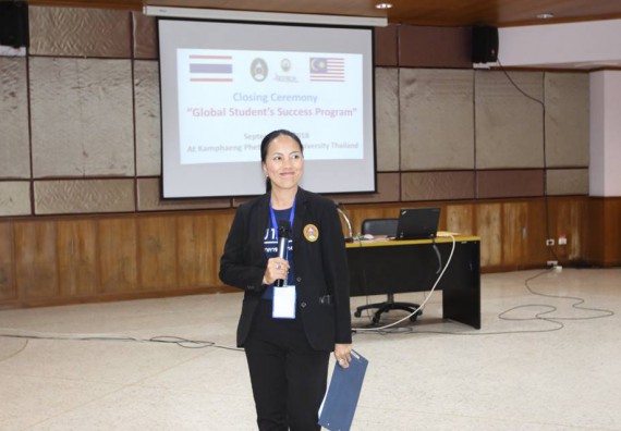 ภาพกิจกรรม คณะวิทยาศาสตร์และเทคโนโลยี เข้าร่วมกิจกรรม global student success program