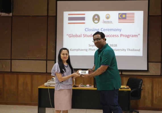ภาพกิจกรรม คณะวิทยาศาสตร์และเทคโนโลยี เข้าร่วมกิจกรรม global student success program
