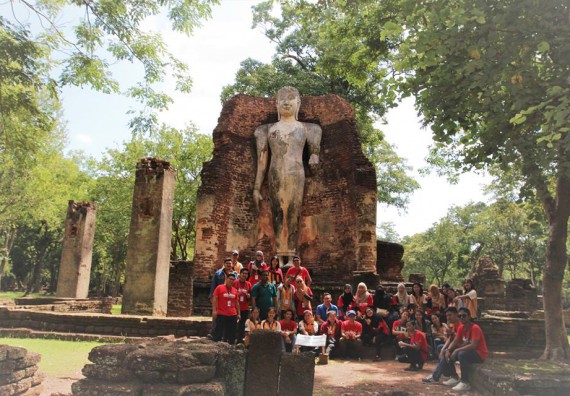 ภาพกิจกรรม คณะวิทยาศาสตร์และเทคโนโลยี เข้าร่วมกิจกรรม global student success program