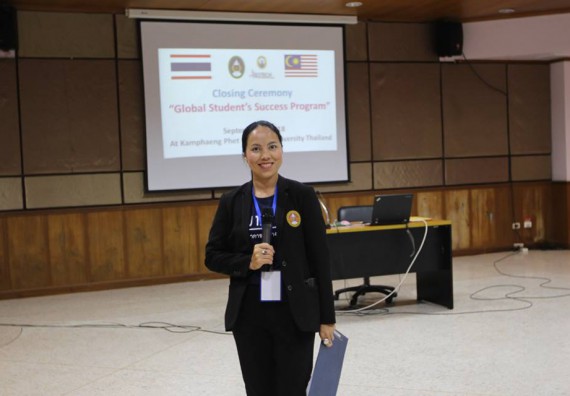 ภาพกิจกรรม คณะวิทยาศาสตร์และเทคโนโลยี เข้าร่วมกิจกรรม global student success program