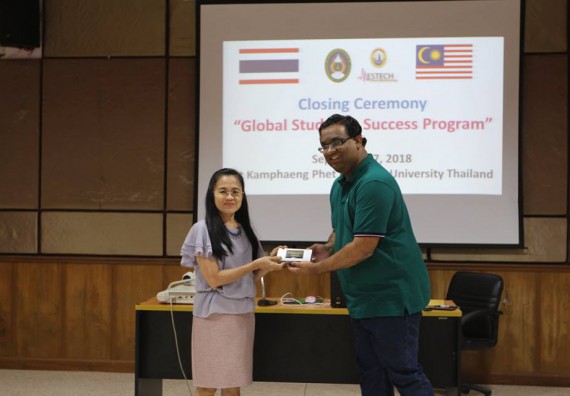 ภาพกิจกรรม คณะวิทยาศาสตร์และเทคโนโลยี เข้าร่วมกิจกรรม global student success program