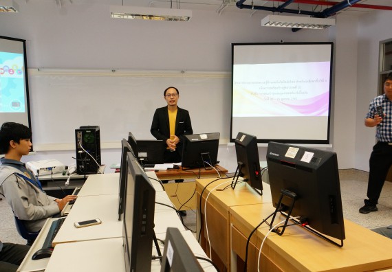 ภาพกิจกรรม โปรแกรมวิชาวิทยาการคอมพิวเตอร์ จัดอบรมเชิงปฏิบัติการ เรื่อง การเตรียมความพร้อมก่อนออกฝึกประสบการณ์วิชาชีพ การบำรุงรักษาและการแก้ไขปัญหาจากอาการเสียของซอฟท์แวร์คอมพิวเตอร์เบื้องต้น