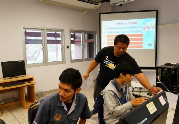 ภาพกิจกรรม โปรแกรมวิชาวิทยาการคอมพิวเตอร์ จัดอบรมเชิงปฏิบัติการ เรื่อง การเตรียมความพร้อมก่อนออกฝึกประสบการณ์วิชาชีพ การบำรุงรักษาและการแก้ไขปัญหาจากอาการเสียของซอฟท์แวร์คอมพิวเตอร์เบื้องต้น