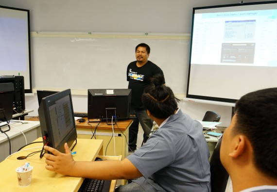 ภาพกิจกรรม โปรแกรมวิชาวิทยาการคอมพิวเตอร์ จัดอบรมเชิงปฏิบัติการ เรื่อง การเตรียมความพร้อมก่อนออกฝึกประสบการณ์วิชาชีพ การบำรุงรักษาและการแก้ไขปัญหาจากอาการเสียของซอฟท์แวร์คอมพิวเตอร์เบื้องต้น