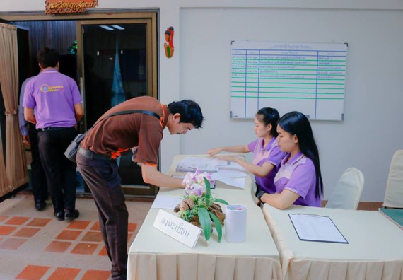 ภาพกิจกรรม คณะวิทยาศาสตร์และเทคโนโลยี เข้าร่วมหลักสูตรบุคลิกภาพและจิตบริการที่เป็นเลิศ (สู่ความสำเร็จขององค์กร)