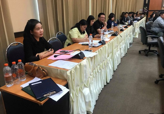 ภาพกิจกรรม คณะวิทยาศาสตร์และเทคโนโลยี เข้าร่วมกิจกรรมแลกเปลี่ยนเรียนรู้กระบวนการดำเนินงานในการจัดการศึกษาที่เป็นไปตามมาตรฐานการศึกษาที่กำหนดและได้รับการเผยแพร่หลักสูตรที่มีคุณภาพ TQR