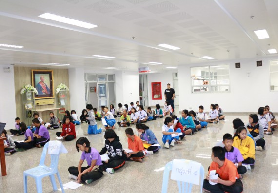 ภาพกิจกรรม คณะวิทยาศาสตร์และเทคโนโลยี จัดค่ายวิทยาศาสตร์ตามโครงการพัฒนาศักยภาพผู้เรียนในระดับการศึกษาขั้นพื้นฐาน ระยะที่ 2 ประจำปีงบประมาณ 2562